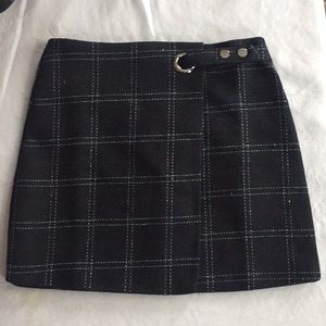 Plaid Mini Skirt